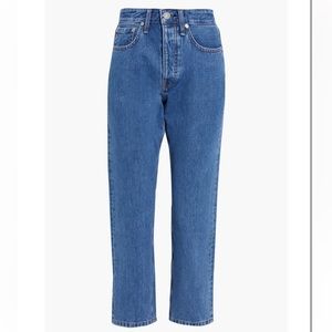 Rag & Bone Maya cropped high-rise slim-leg jeans